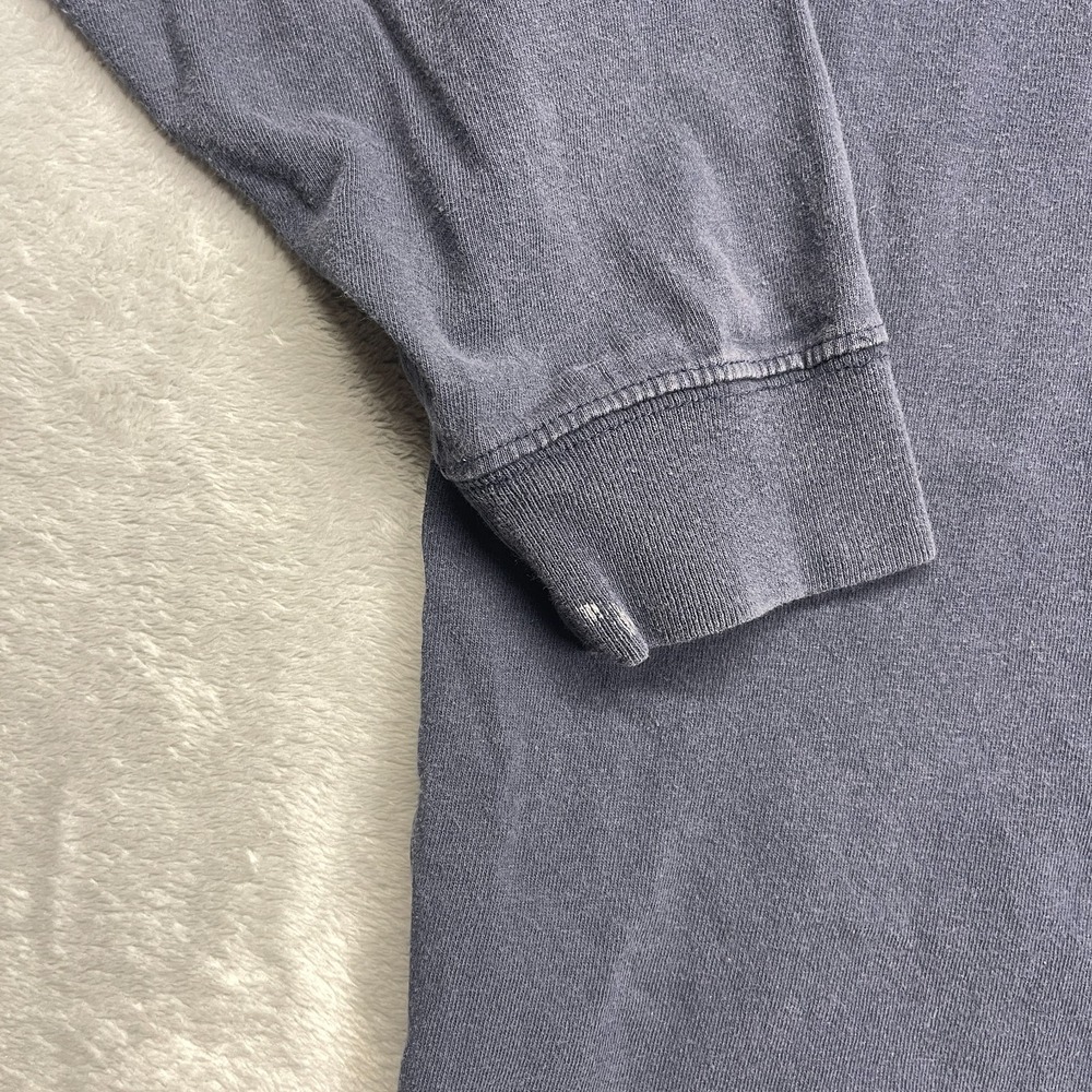 Carhartt Pocket T-Shirt Mens XL Blue Original Fit Crew Neck Long Sleeve Pullover - Picture 5 of 7
